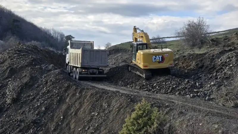 Şeyh Şaban-ı Veli Köyü’nde yol çalışması devam ediyor!